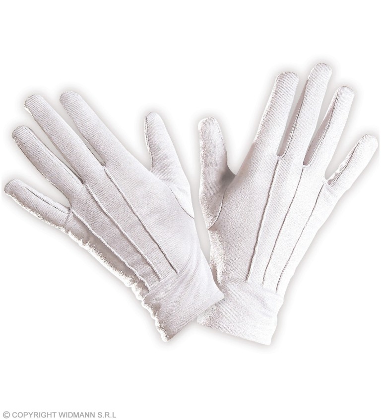 Dámské rukavičky bílé