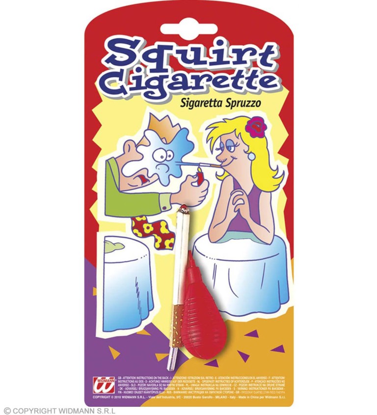 Žertík - stříkající cigareta