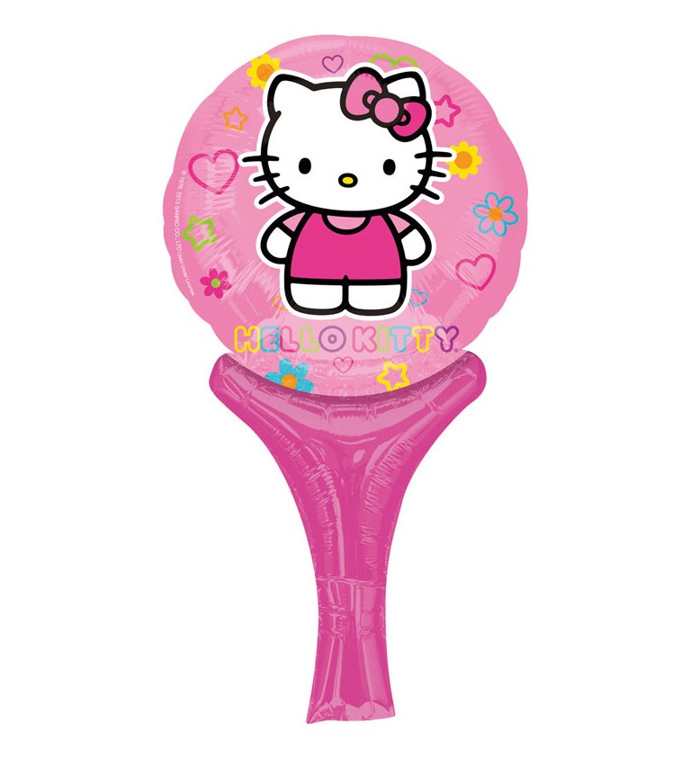 Balonek Hello Kitty - lízátko
