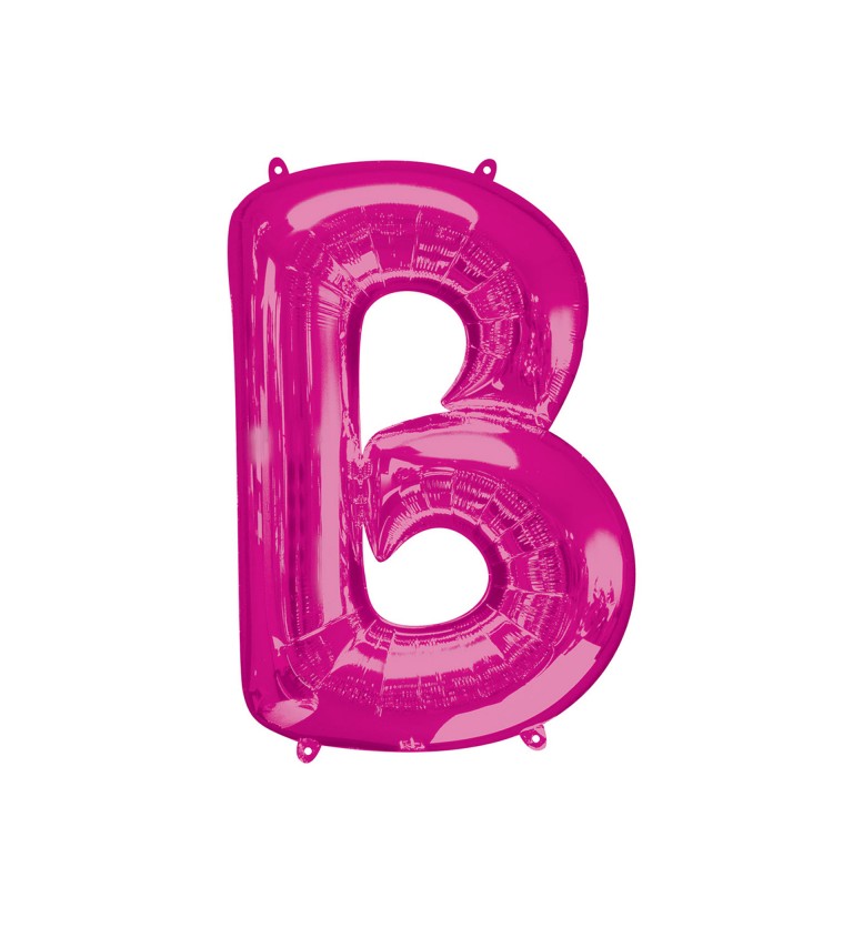 Balonek "B" - růžový