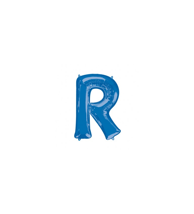 Balonek "R" - modrý