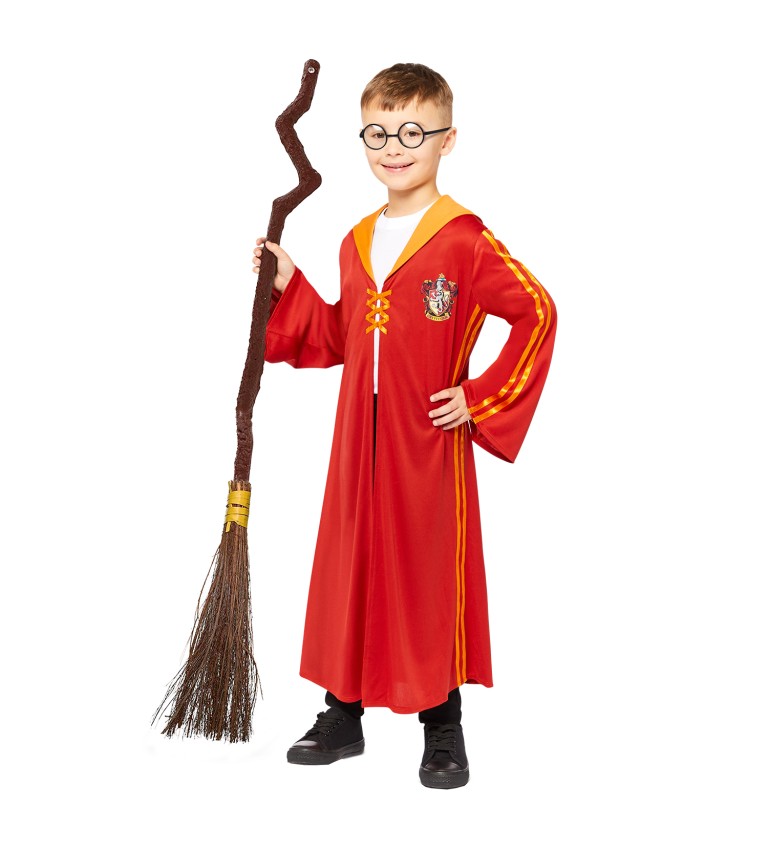 Dětský kostým Harry Potter Gryffindor Quidditch(8-10 let)