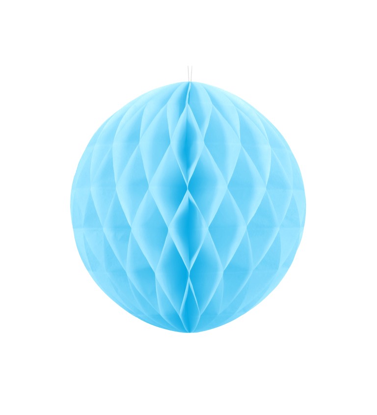 Dekorativní koule světle modrá - 40 cm
