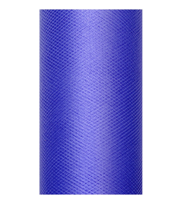 Dekorativní tyl - modrý (30cm)