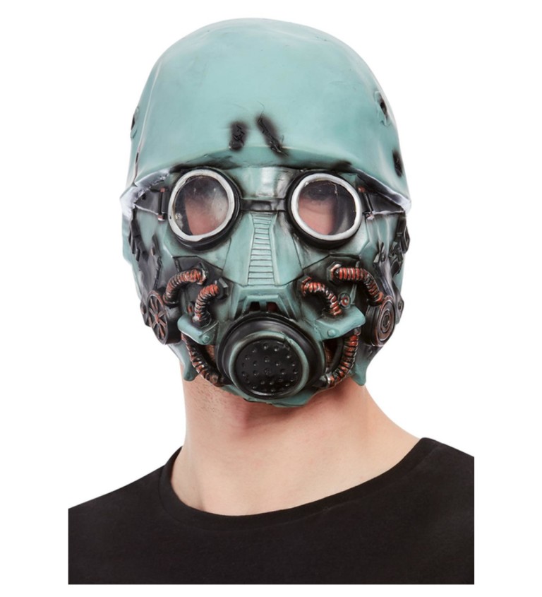 Halloweenská maska Černobyl