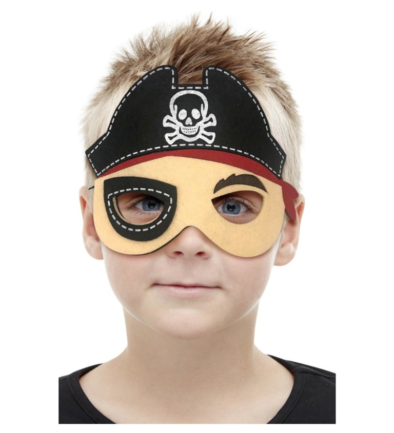 Maska piráta - dětská