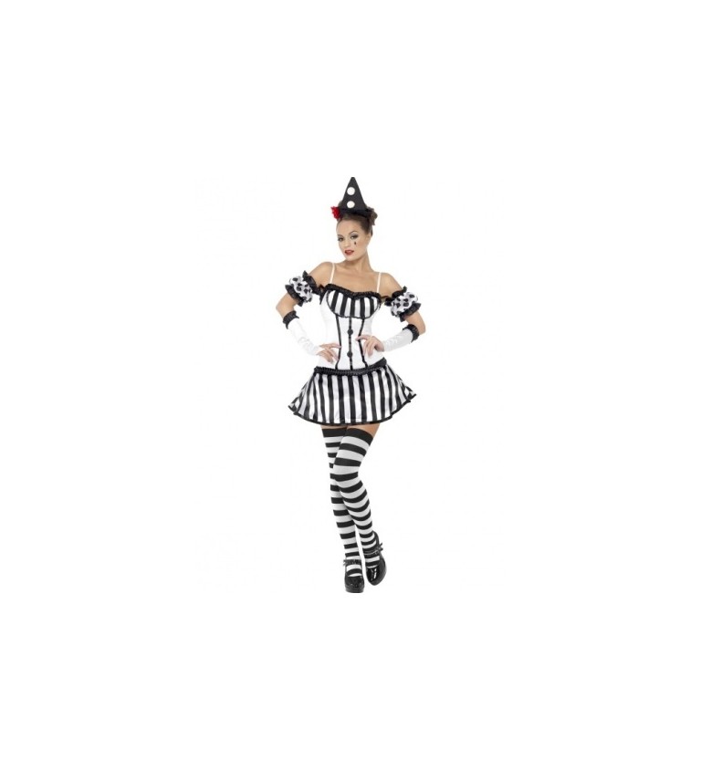 Karnevalový kostým "Klaunice Mimka"