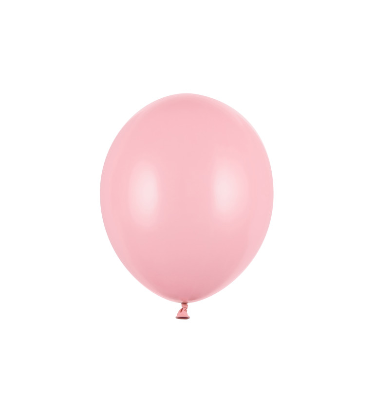 Balónky latexové světle růžové