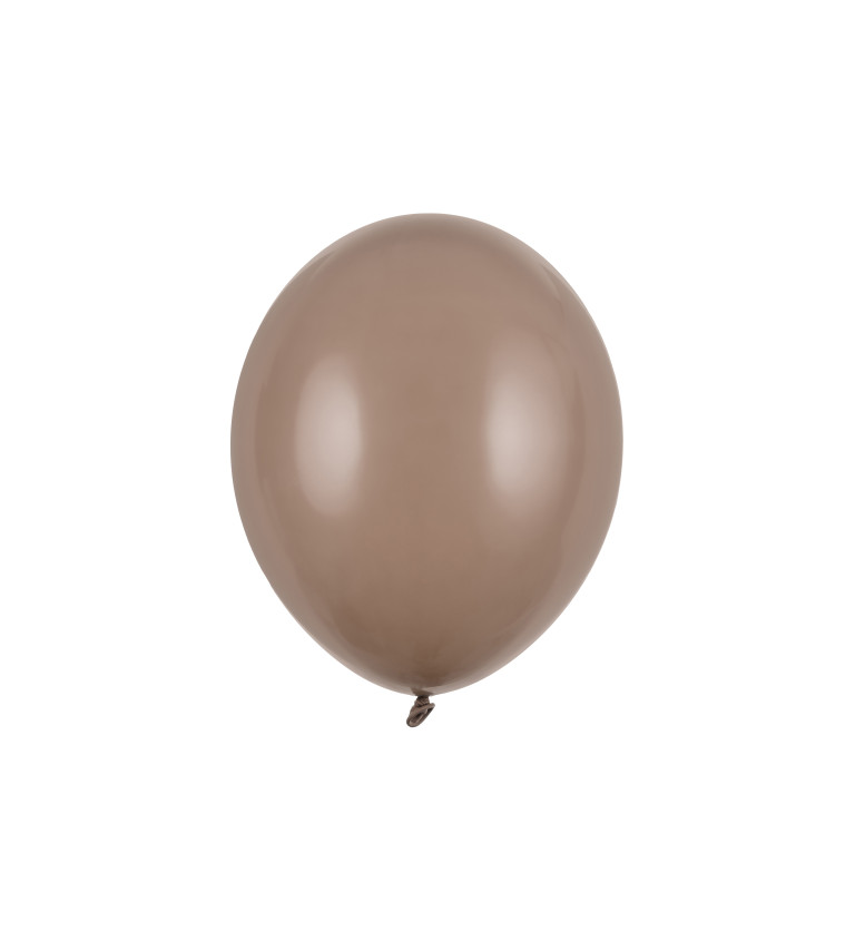 Latexové balónky - hnědé