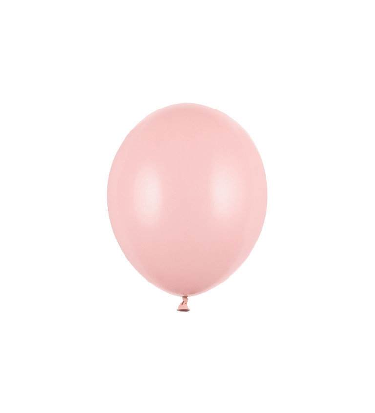 Latexové balónky - pastelové růžové