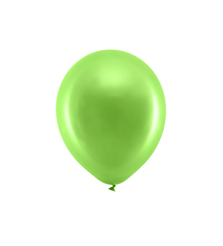 Rainbow zelené balónky