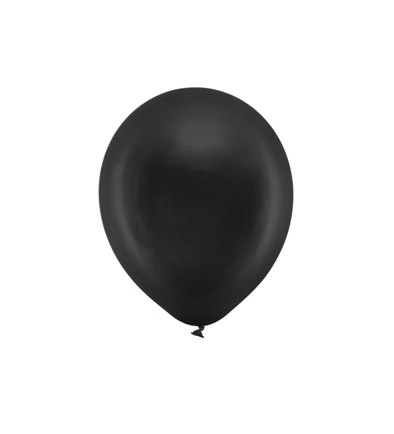 Balónky černé latexové