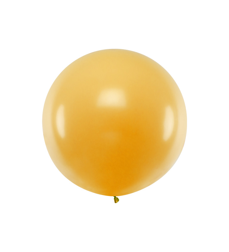 Balónek obří - metalicky zlatý