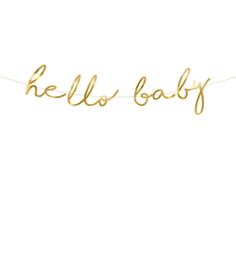 Hello baby - banner