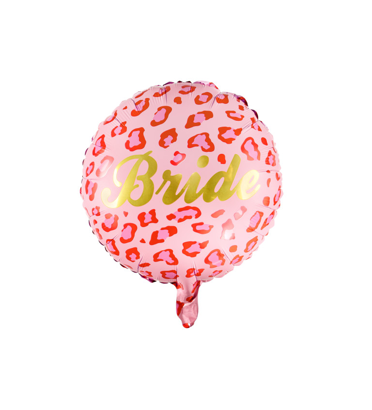 Bride to be růžový balónek
