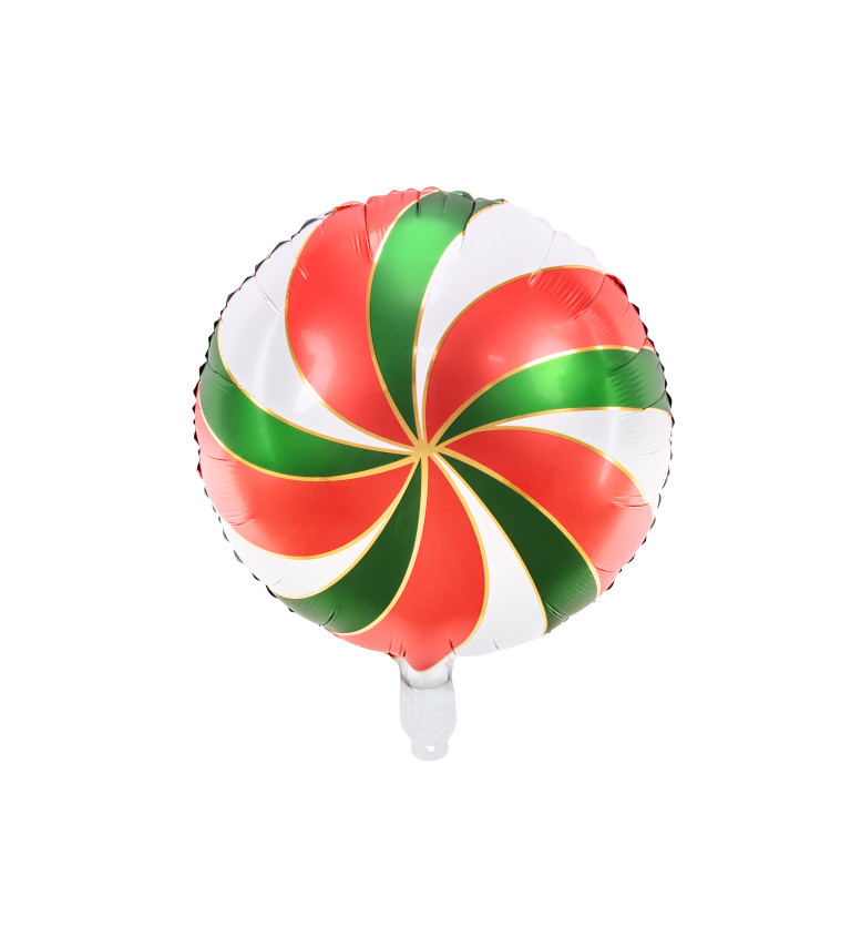 Fóliový balónek - barevné cukrátko
