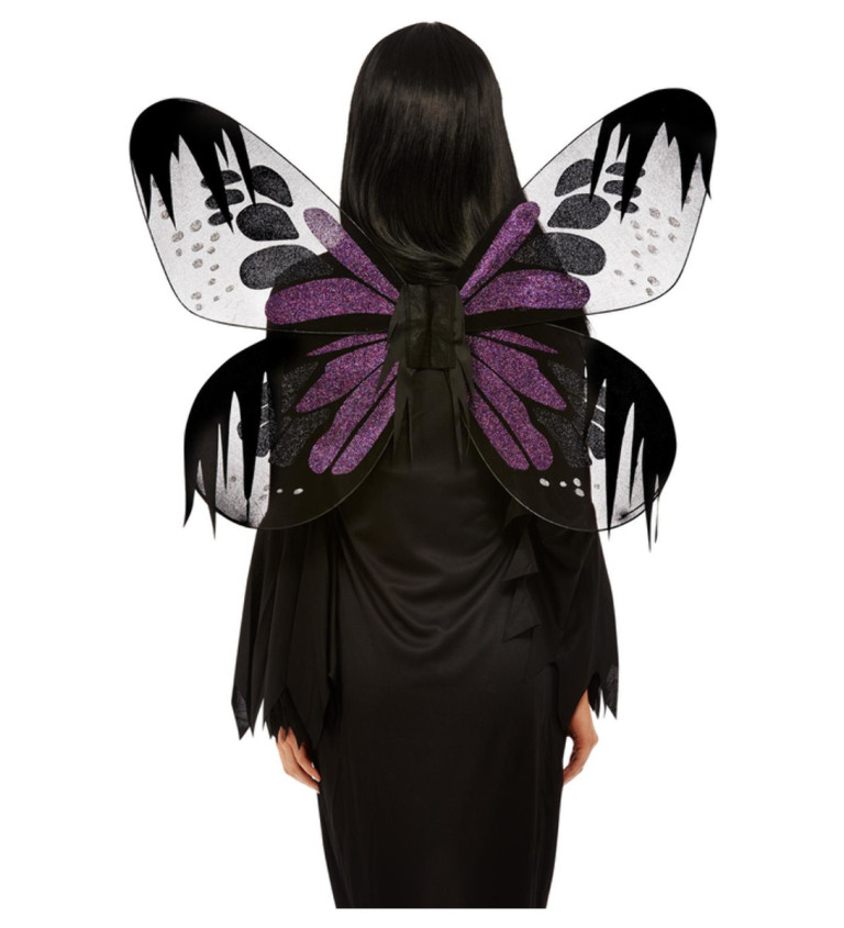 Fialové motýlí křídla