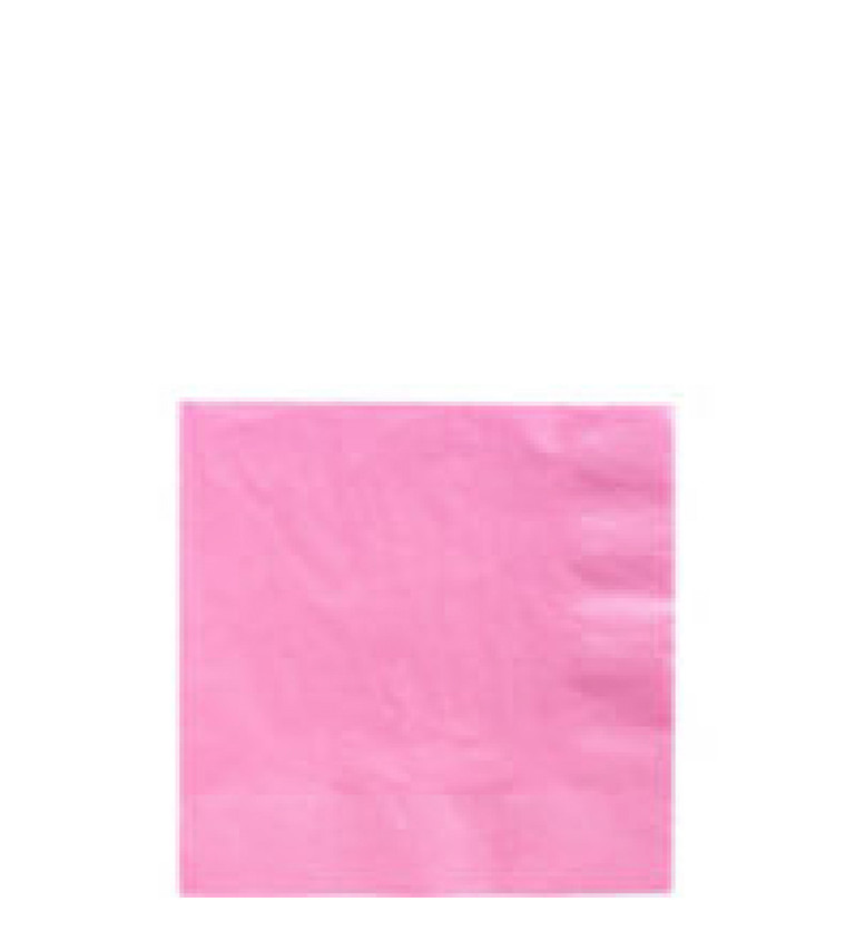 Malé růžové ubrousky -50 ks