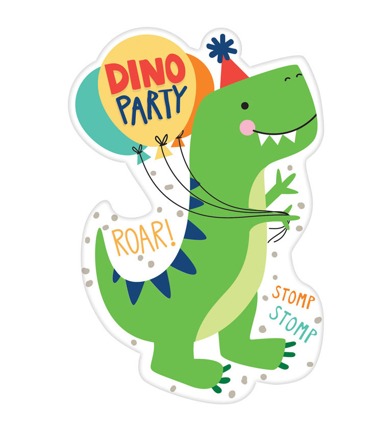 Dino párty - Pozvánky