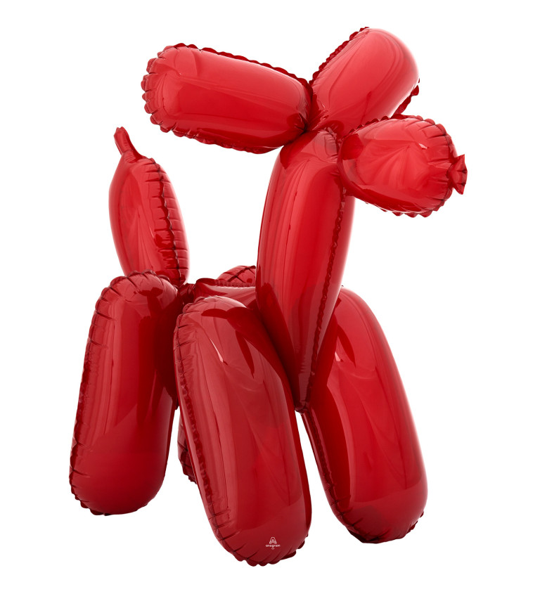 Fóliový balónek Červený pes