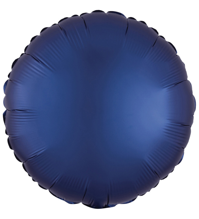 Balónek kulatý - tmavě modrý