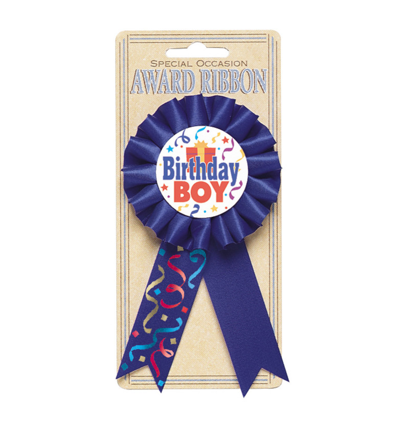 Odznak - Birthday boy