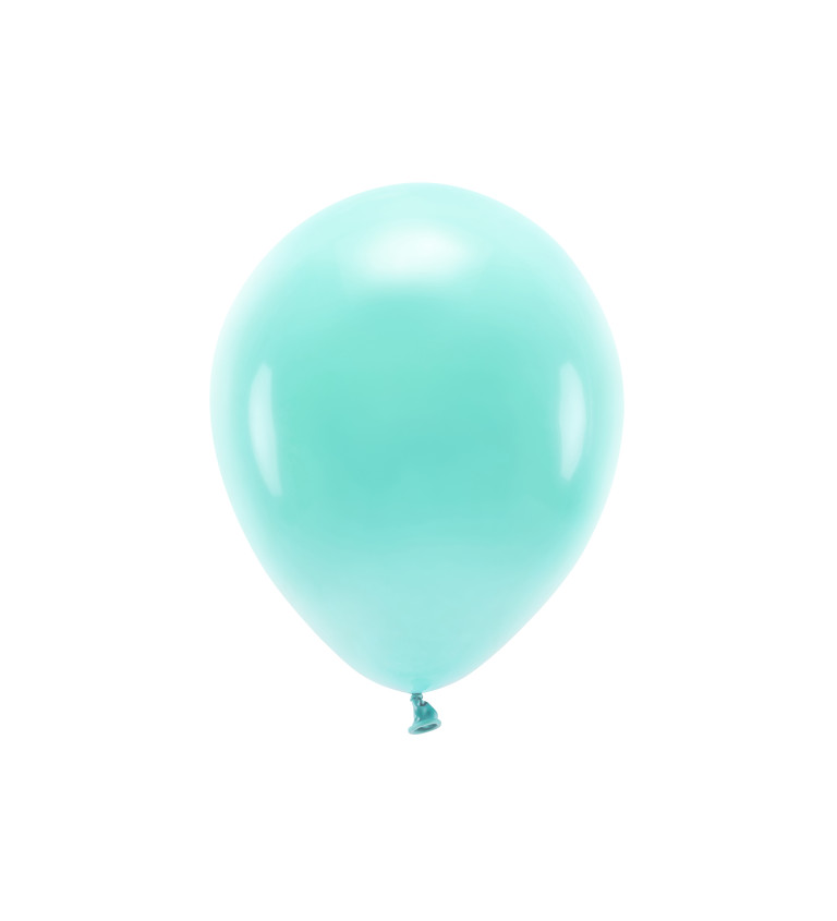 ECO balónky pastelové tmavě mintové