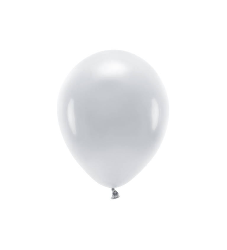 Latexové balónky - eko - pastelová šedá