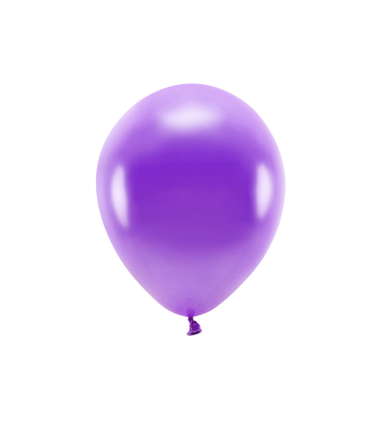 Metalické fialové - Eko balónky