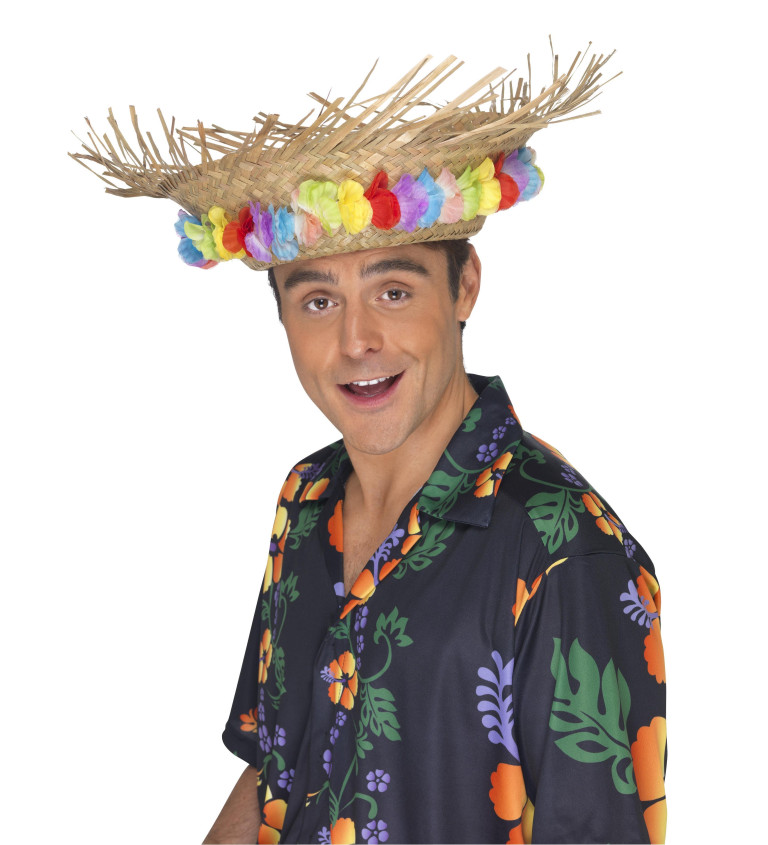 Sláměný klobouk Havaj