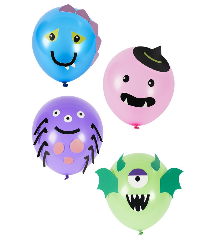 Balónky Monsters - příšerky