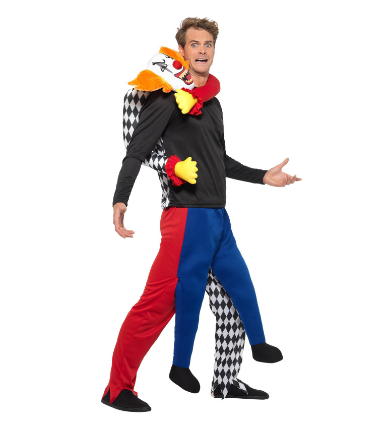 Kostým pánský - klaun únosce