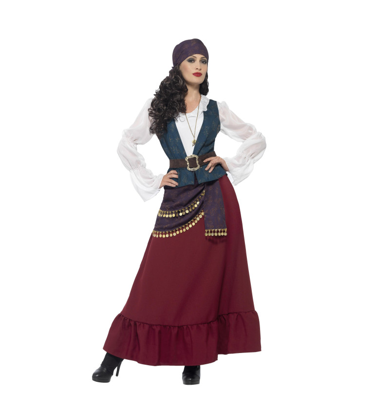 Půvabná pirátka dámský kostým