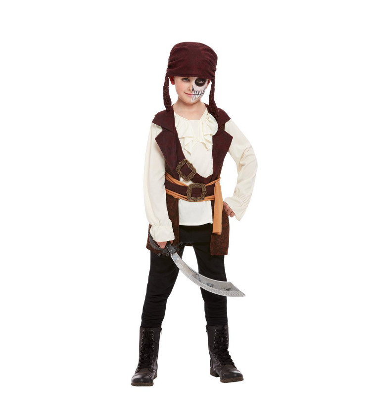 Pirátský dětský kostým