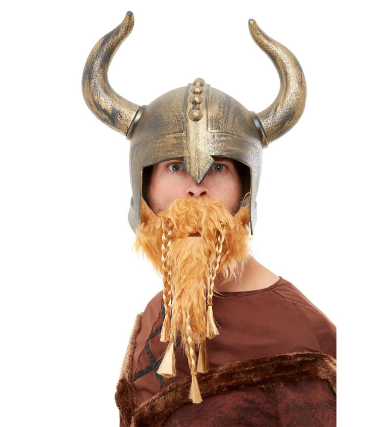Helma pro Vikingy s vousy