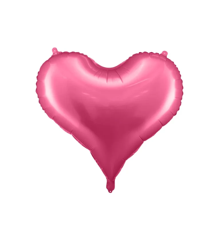 Fóliový balónek - růžové srdce