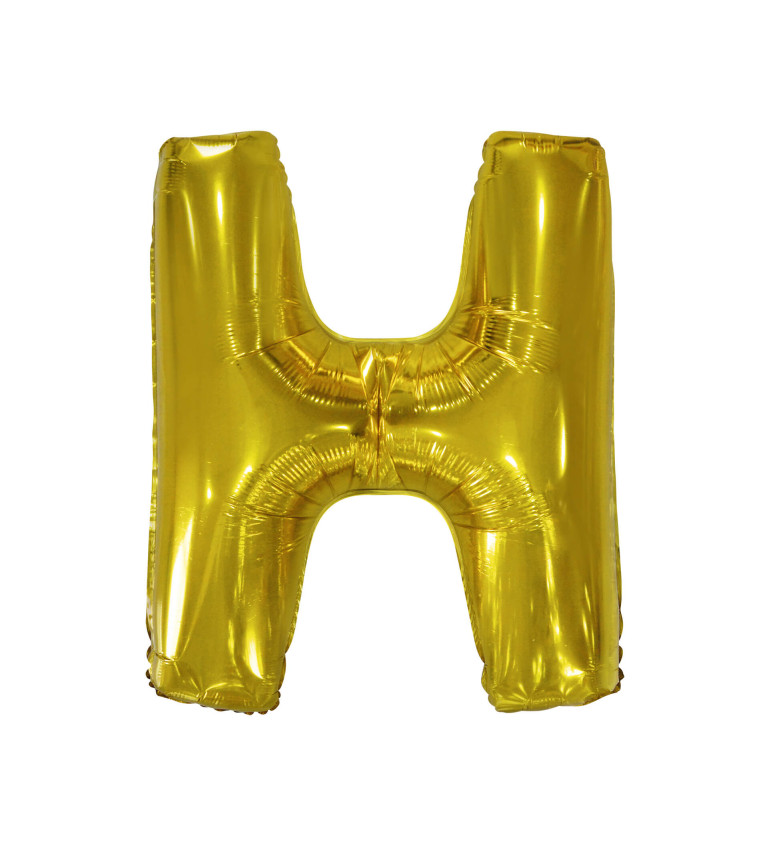 Zlaté H - velký balónek
