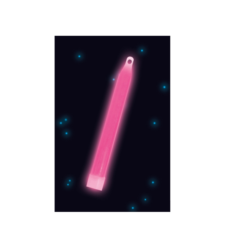 Svítící růžová tyčka