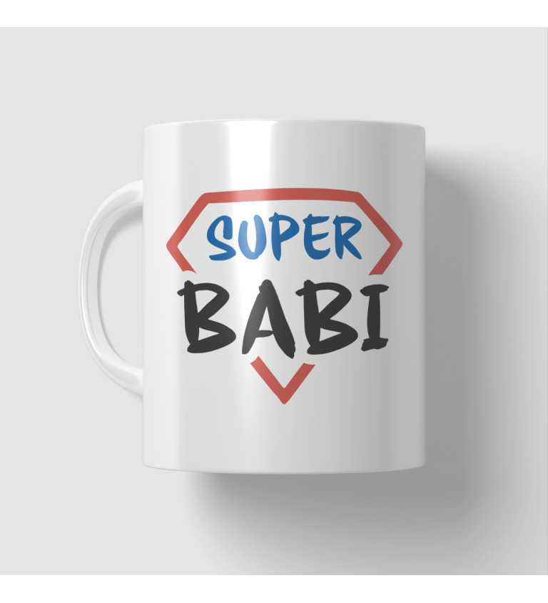 Hrnek bílý -Super babi