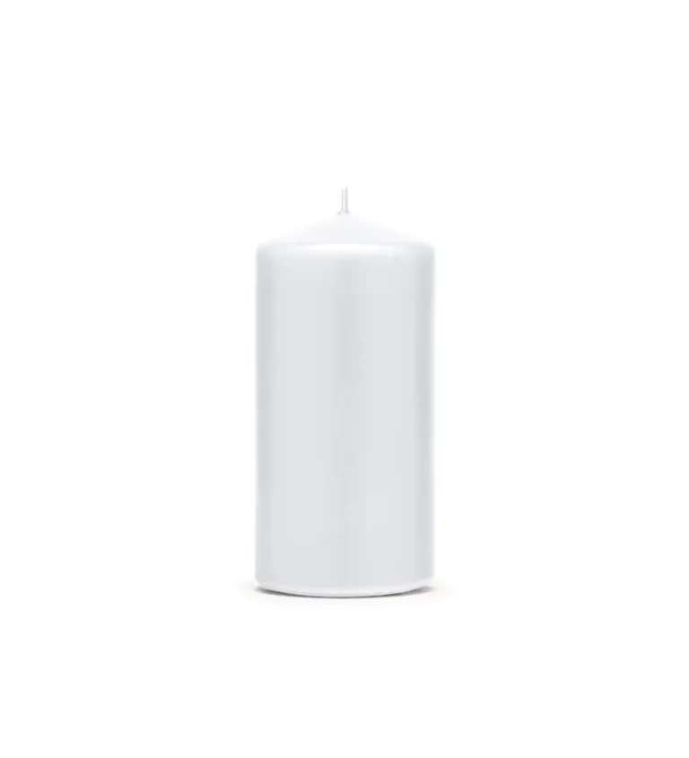 Dekorativní svíčka I - bílá