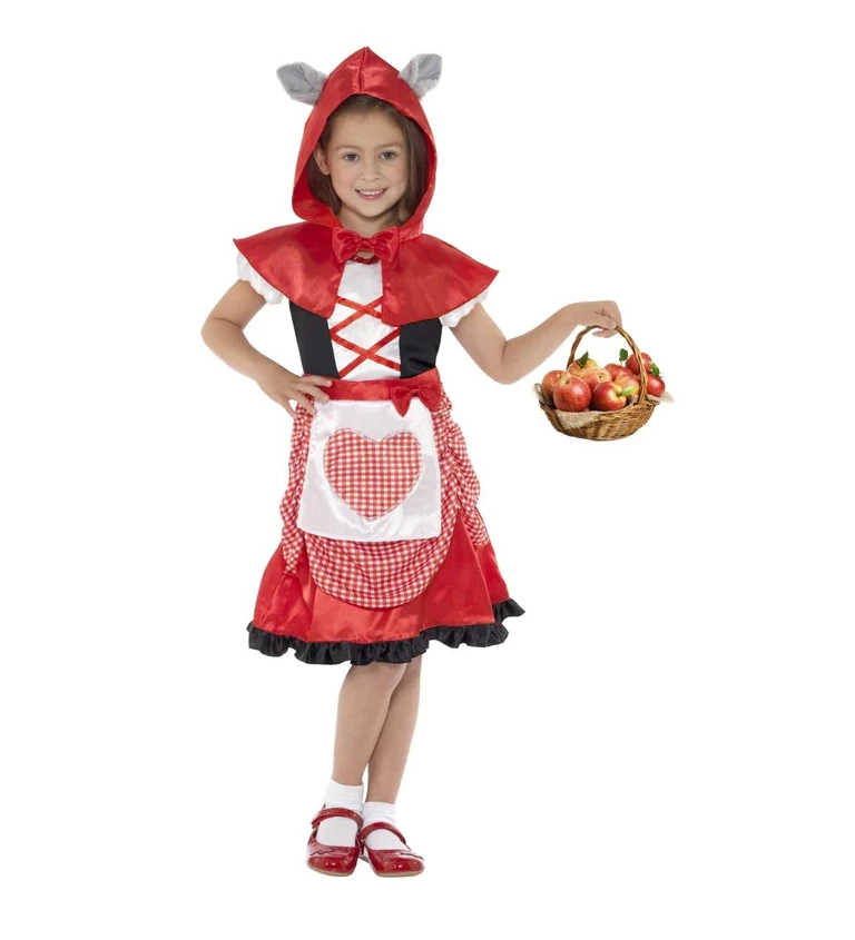 Dětský kostým "Červená Karkulka"