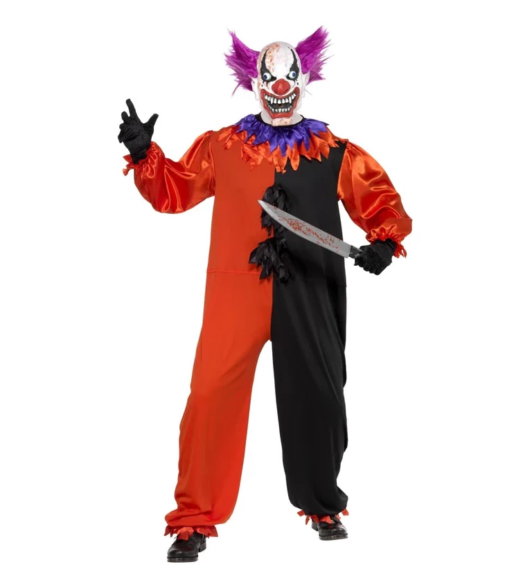 Kostým na karneval "Děsivý klaun"