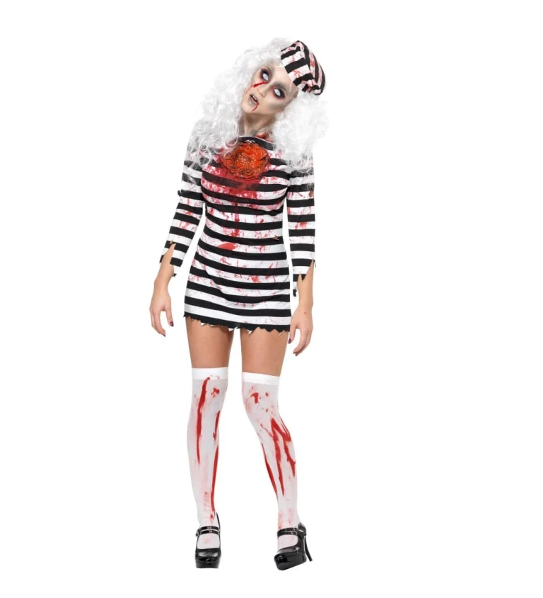 Halloween kostým "Zombie vězeňkyně"