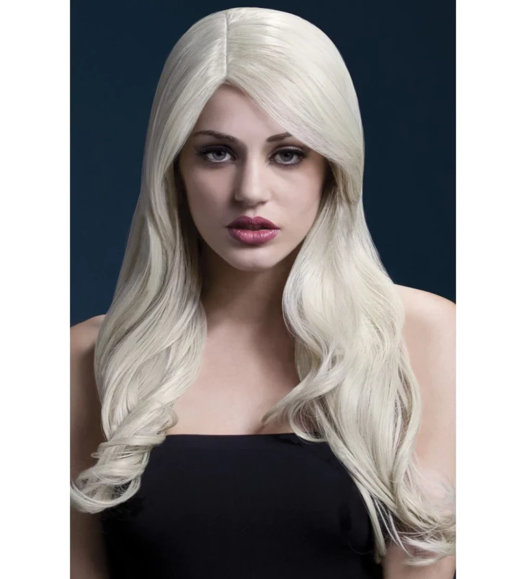 Paruka Nicole deluxe - blond