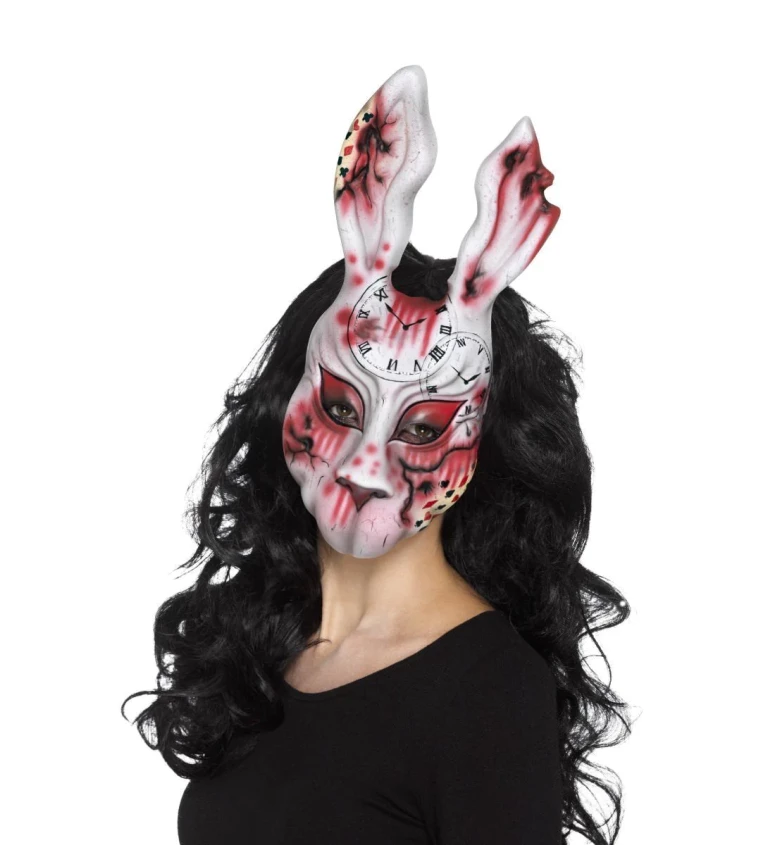 Halloween maska Zlý králík
