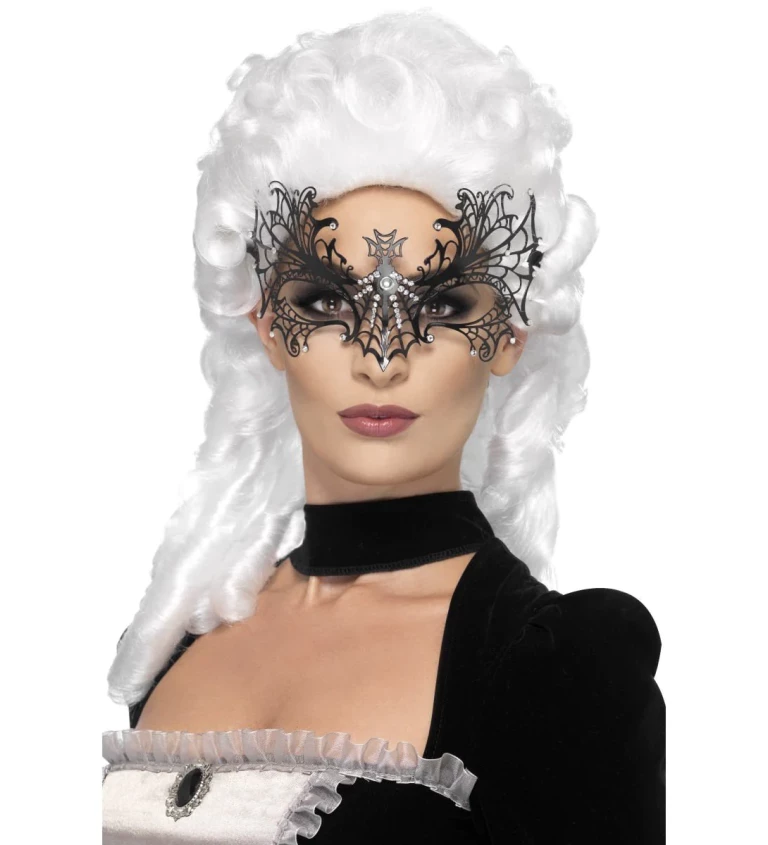Benátská maska - černá vdova