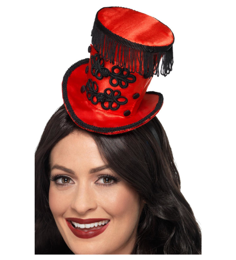 Mini klobouček - cirkusový