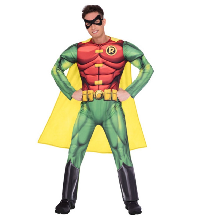 Pánský kostým superhdiny Robina