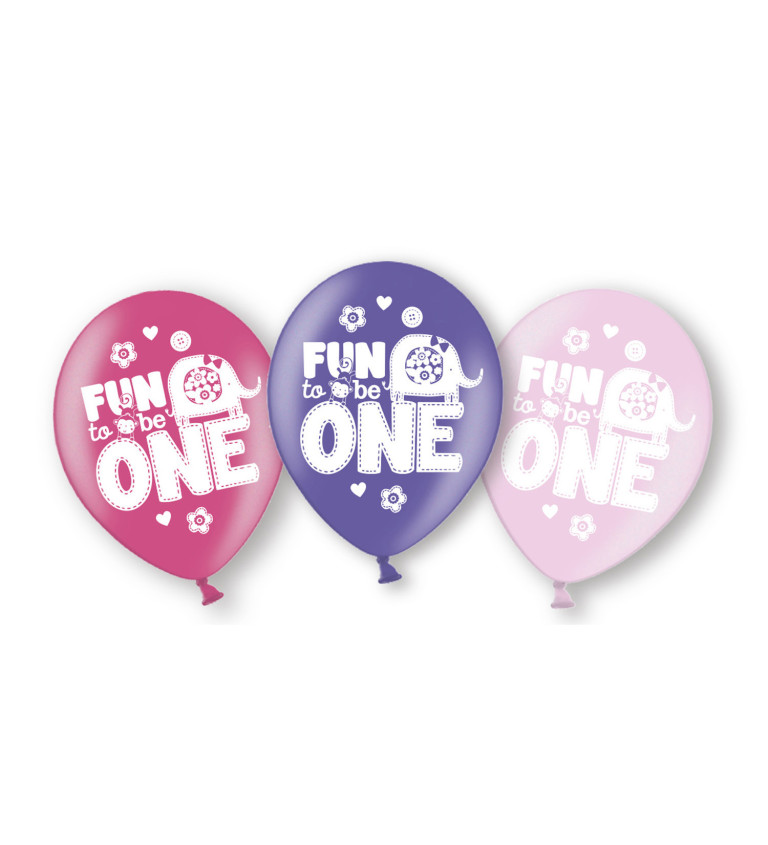 Latexové balónky - "Fun to be one"