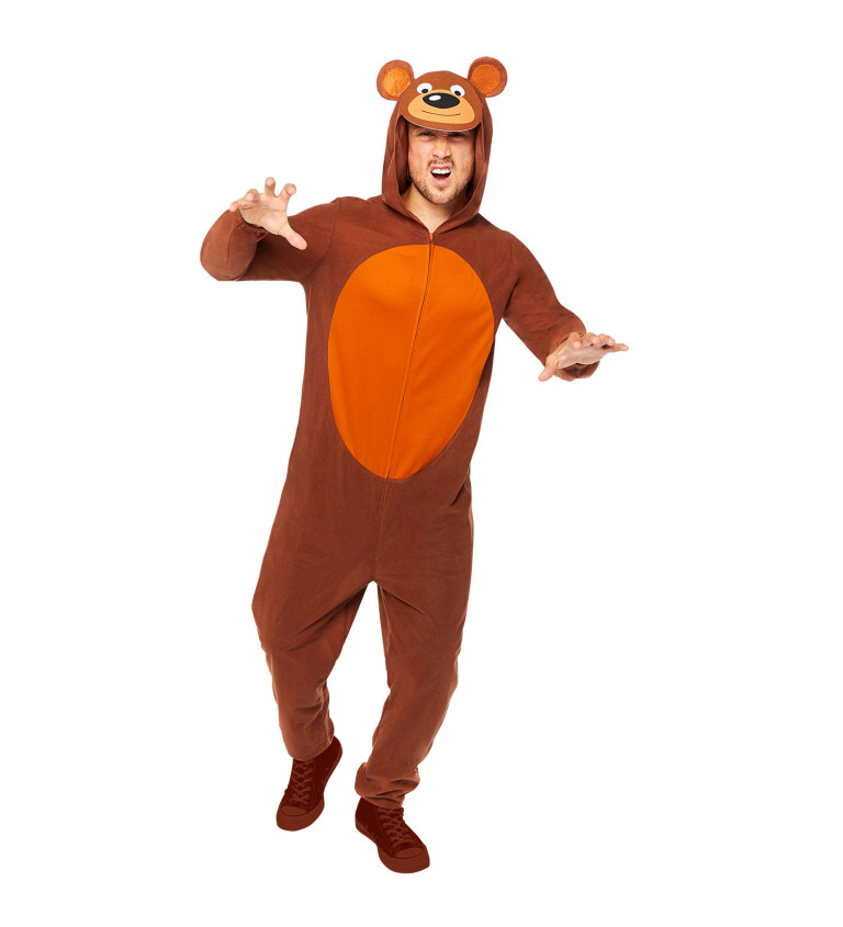 Pánský kostým medvěda